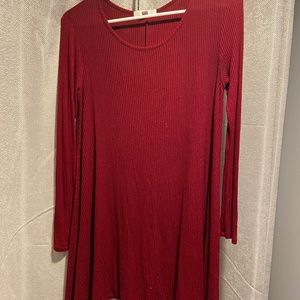 Maroon dress